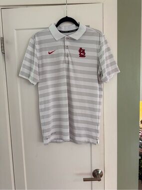 St. Louis Cardinals Nike Dri-Fit Polo Size Men’s Small
